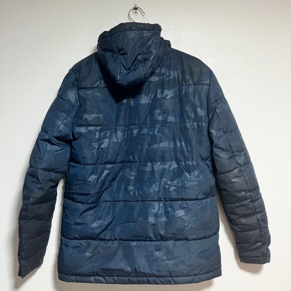 Kenneth Cole Camo Hooded Puffer Jacket Men’s Size S - Picture 6 of 10